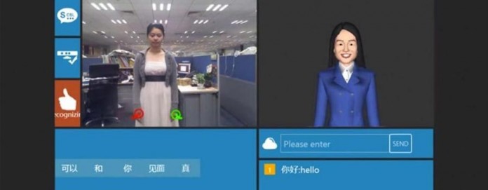 Kinect reconoce signos