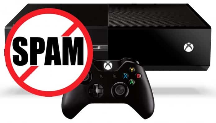 Spam en Xbox One