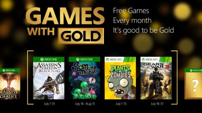 Games With Gold de Julio 2015