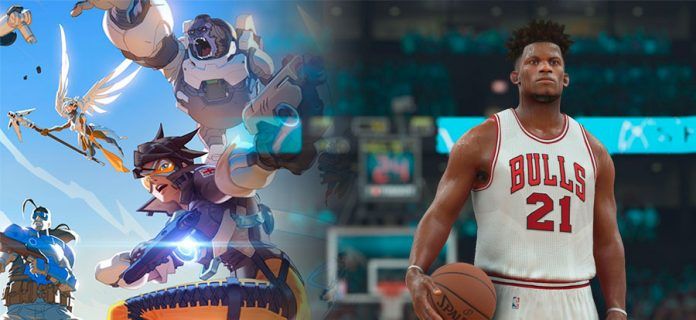 Imagen de Overwatch y NBA 2k17, juegos gratis para Xbox One