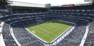 Imagen del Santiago Bernabeu en FIFA 18