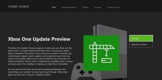 Actualización Xbox One