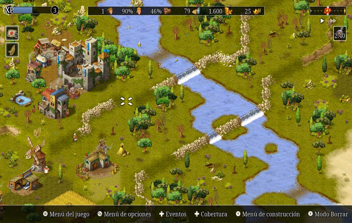 Análisis de Townsmen A Kingdom Rebuilt Una ciudad a nuestras
