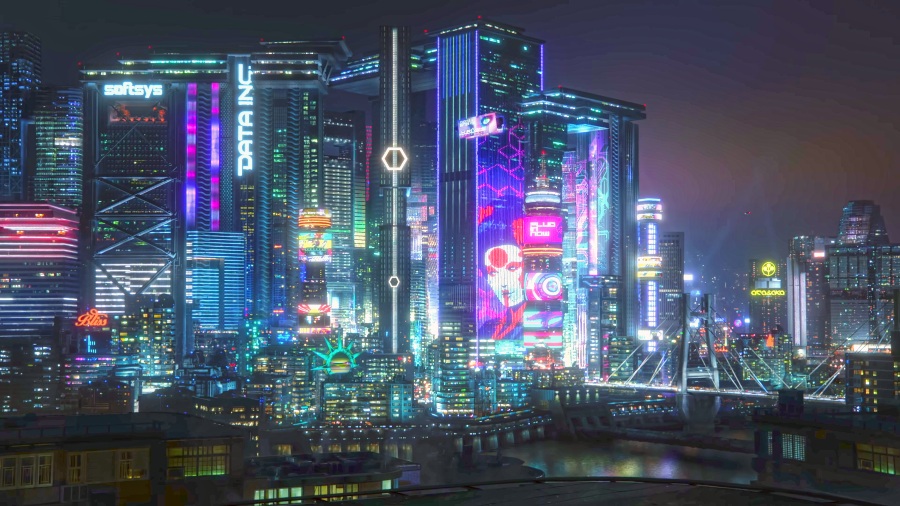 Night City Cyberpunk 2077 Noche