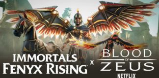 Immortals x Blood of Zeus portada