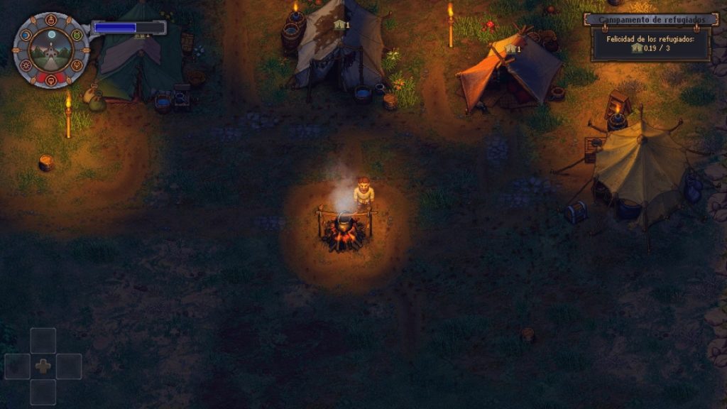 Graveyard Keeper DLC campamento