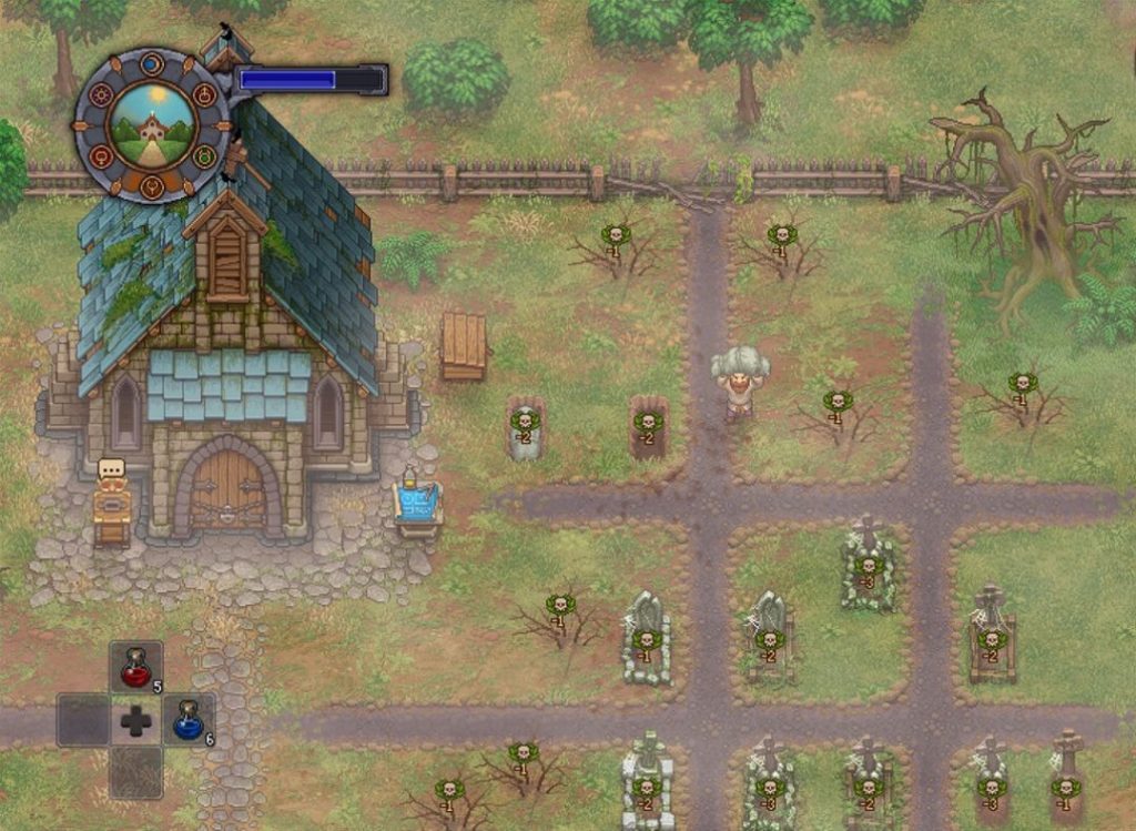 Graveyard Keeper DLC cementerio