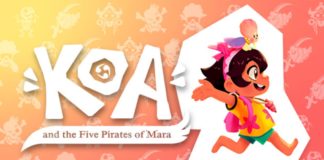 Koa and the Five Pirates of Mara portada