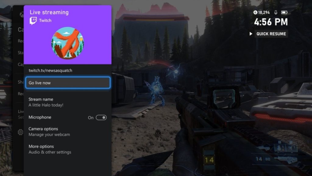 Twitch integrado