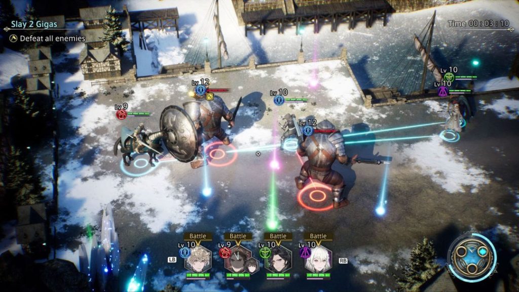 The DioField Chronicle gameplay