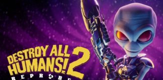 Destroy All Humans 2 arsenal portada