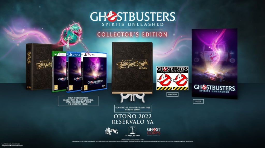 Ghostbusters Spirits Unleashed ed. coleccionista contenido