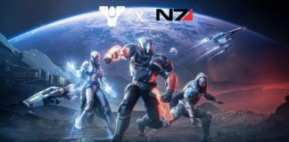 Destiny 2 x Mass Effect portada