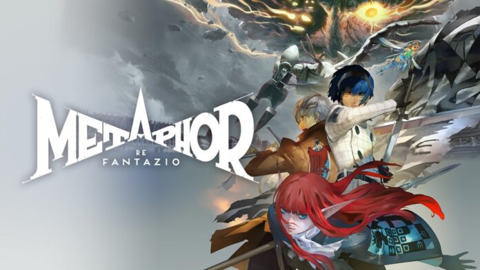 Metaphor: ReFantazio personajes portada
