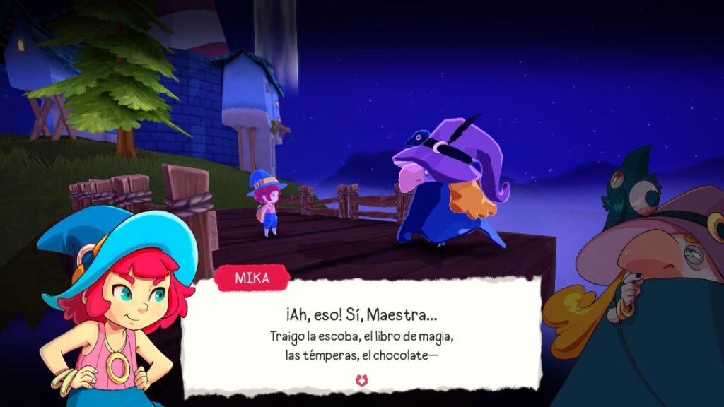 Mika and the Witch's Mountain análisis historia