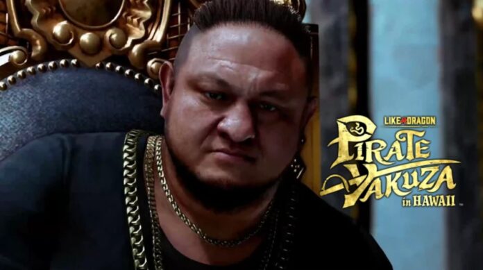 Like a Dragon Pirate Yakuza in Hawaii Samoa Joe portada