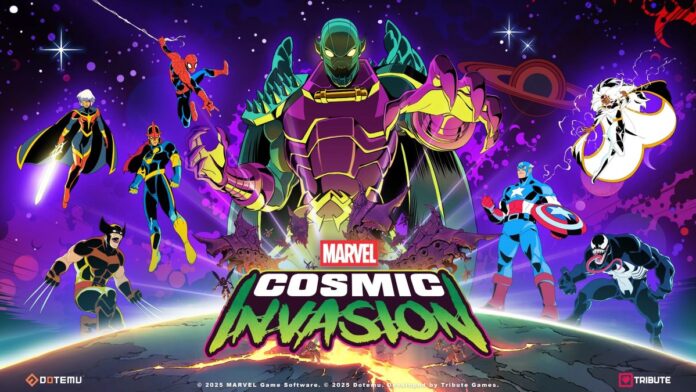MARVEL Cosmic Invasion anuncio portada