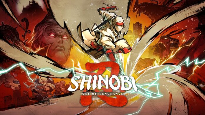 Shinobi Art of Vengeance arte y escenarios portada