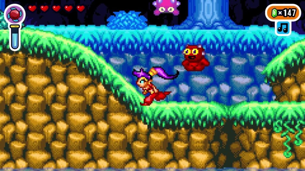 Shantae Advance Risky Revolution análisis pixel art