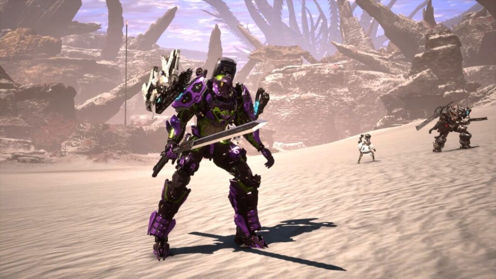 Daemon X Machina Titanic Scion análisis diseño