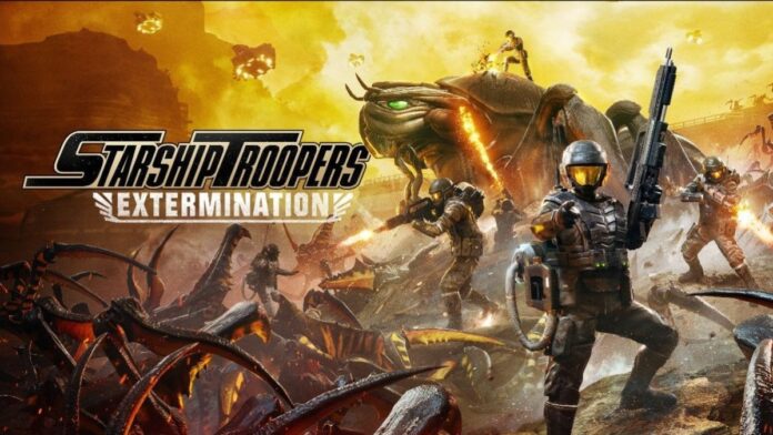 Starship Troopers Extermination actualización portada