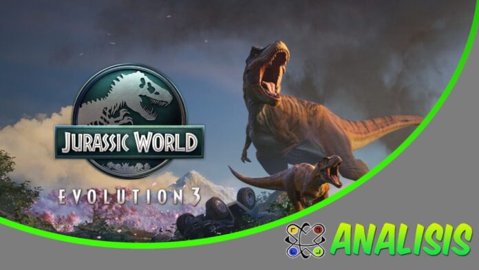 Jurassic World Evolution 3 análisis portada