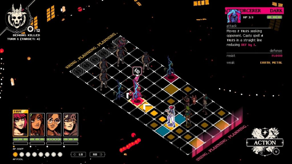 Demonschool análisis combate