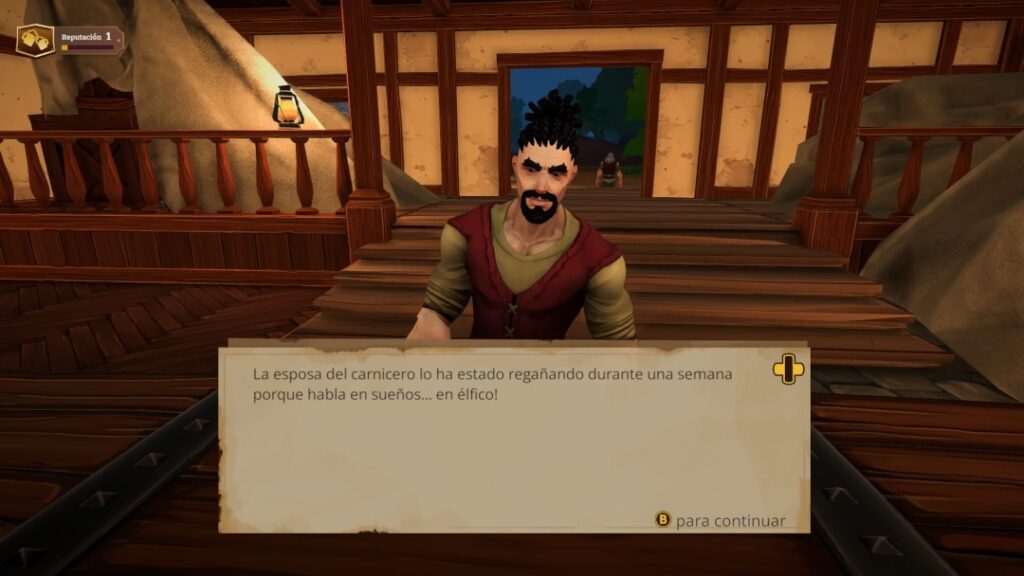 Tavern Manager Simulator análisis humor