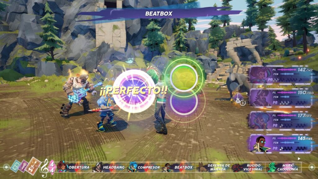 People of Note análisis combate