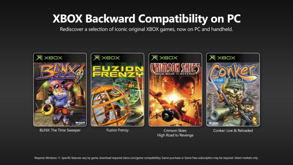 retrocompatibilidad xbox pc