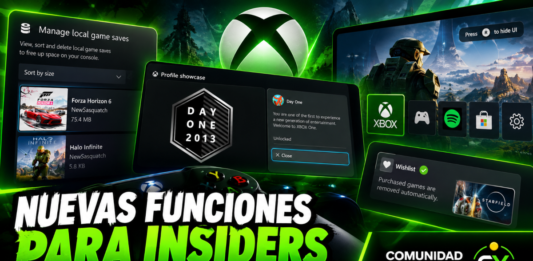 ACTUALIZACION XBOX INSIDERS