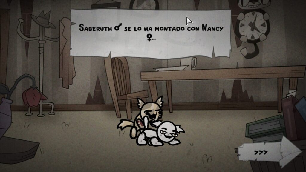 Mewgenics análisis arte