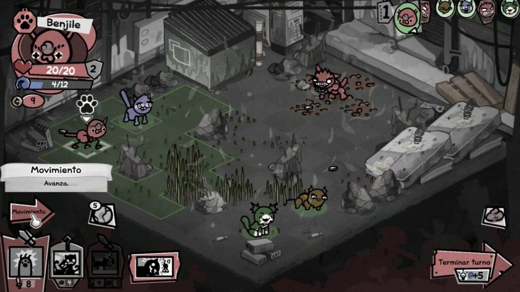 Mewgenics análisis gameplay